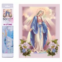 Diamentowa mozaika - Matka Boska Wniebowstąpienie - Malowanie po numerach Diamentowa mozaika - Matka Boska Wniebowstąpienie - Malowanie po numerach - miniaturka - grafika 1