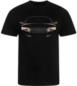 Koszulki męskie - Koszulka Męska Nadruk Audi Dla Taty Męża Chłopaka Prezent Premium Xl - miniaturka - grafika 1