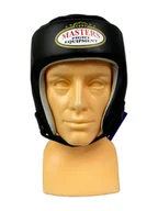 Kaski bokserskie i maski - Masters FIGHT EQUIPMENT Kask turniejowy, KTOP-1 czarny, rozmiar M - miniaturka - grafika 1