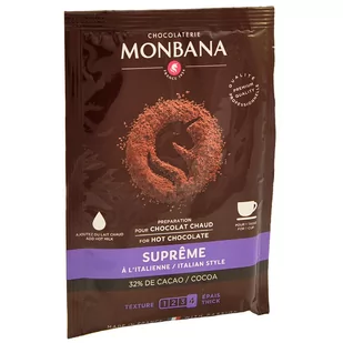 Monbana Supreme Chocolate - saszetka 25g 121M160 - Kakao i czekolada - miniaturka - grafika 1