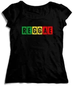 Gadżety dla niej i dla niego - KOSZULKA DAMSKA - REGGAE - miniaturka - grafika 1