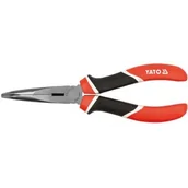 Kombinerki i obcęgi - YATO szczypce wydłużone wygięte crv 8 3 kolorowa rączka YT-1946 - miniaturka - grafika 1