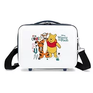 Kosmetyczki, organizery i kuferki - Disney Kubuś Puchatek dostosowalna kosmetyczka z torbą na ramię biała 29 x 21 x 15 cm sztywny ABS 9,14 l - miniaturka - grafika 1