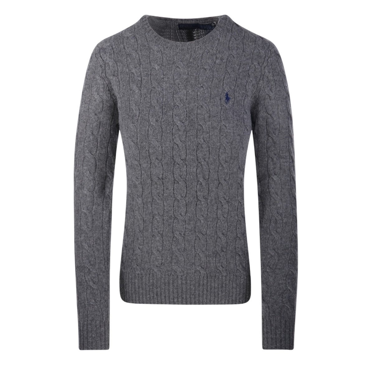 maglioni donna ralph lauren - julianna-long sleeve-pullover - grigio