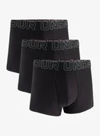 Kurtki narciarskie - Bokserki termoaktywne Under Armour Performance Tech 3 in 3-Pack Boxerjock - black/black/castlerock - miniaturka - grafika 1