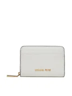 Portfele - MICHAEL Michael Kors Mały Portfel Damski 32T4GJ6Z5L Biały - miniaturka - grafika 1