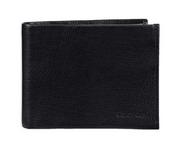 Portfele - Calvin Klein Męski skórzany portfel blokujący RFID, czarny passcase, jeden rozmiar - miniaturka - grafika 1