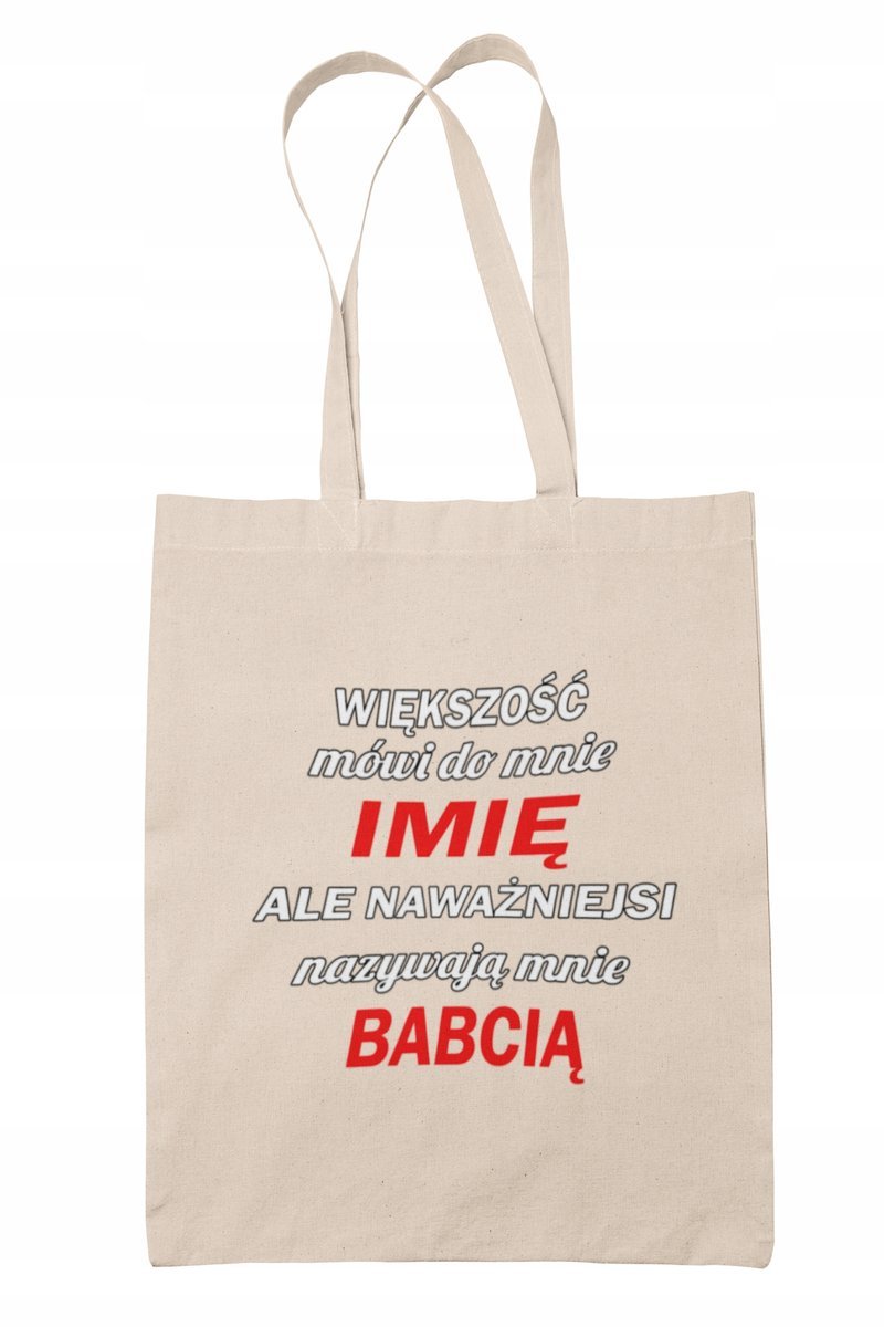 Torba Shopper- DLA BABCI- DZIEŃ BABCI- PREZENT
