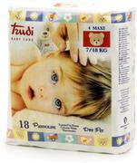 Pieluchy - Trudi Baby TRUDI BABY Dry Fit Maxi 7-18 kg 18 szt.) z warstwą Perfo-Soft pieluszki jednorazowe - miniaturka - grafika 1