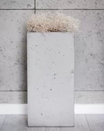 Donice - 31x25x93 cm CT - Donica betonowa (biała) - miniaturka - grafika 1