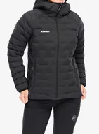 Kurtki narciarskie - Kurtka ocieplana damska Mammut Sender IN Hooded Jacket - black - miniaturka - grafika 1
