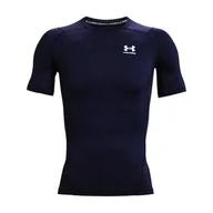 Koszulki męskie - Koszulka męska Under Armour HG Comp Short Sleeve navy XS - miniaturka - grafika 1