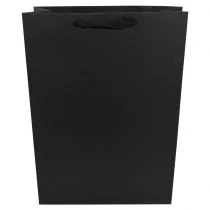 Ziemia Obiecana Torebka Black 32x45x12 cm - Opakowania i torebki na prezenty - miniaturka - grafika 1