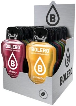 Bolero 9g Box Zestaw 58 szt. Napoje bez cukru ze stewią MIX Smaków 0 kcal