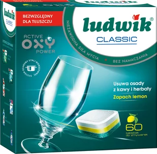 Ludwik Classic Tabletki do zmywarek 60 szt. - Środki do zmywarek - miniaturka - grafika 1