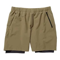 Spodenki damskie - Jack Wolfskin Szorty Commute Skort Grey Olive XXL - miniaturka - grafika 1
