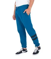 Spodnie męskie - Hurley Oceancare Block Party Polarowe spodnie niebieskie - miniaturka - grafika 1