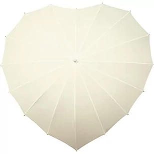 Impliva impliva serce parasol z ochroną przed promieniami UV  biaława LR-8-OFFWHITE - Parasole - miniaturka - grafika 1