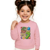 Bluzy dla dziewczynek - BLUZA DZIECIĘCA 67 SIX SEVEN VIRAL DLA CHŁOPCA DZIEWCZYNKI 146-152 - miniaturka - grafika 1