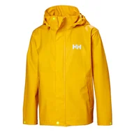 Kurtki i płaszcze dla chłopców - Helly Hansen Moss, kurtka przeciwdeszczowa, junior, żółta - miniaturka - grafika 1