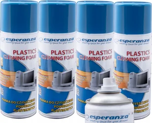 ESPERANZA PIANKA SPRAY DO CZYSZCZENIA PLASTIKÓW KOMPUTERÓW RTV I AGD 1600ML - Środki i akcesoria czyszczące do komputerów - miniaturka - grafika 1