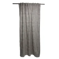 Zasłony - Zasłona żakardowa Leaves beżowa 140 x 280 cm na taśmie - miniaturka - grafika 1