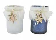 Świeczniki - Latarnia Dekoracyjna Świąteczna Lampion 12 Cm - miniaturka - grafika 1