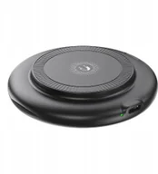 Ładowarki do telefonów - XO ładowarka bezprzewodowa indukcyjna CX031 czarna 15W z kablem USB-C - USB-C i zestawem adapterów - miniaturka - grafika 1