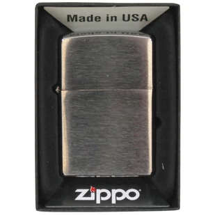 Zippo Zapalniczka szczotkowany chrom - Akcesoria turystyczne - miniaturka - grafika 1