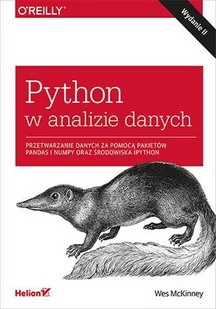 Python w analizie danych. Przetwarzanie danych za pomocą pakietów Pandas i NumPy oraz środowiska IPython. Wydanie II - E-booki - informatyka - miniaturka - grafika 1