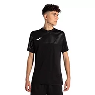 Koszulki męskie - Joma Męski t-shirt Montreal czarny/biały, 3XS - miniaturka - grafika 1