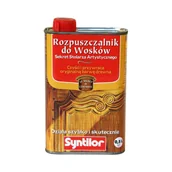 Rozpuszczalniki i preparaty do czyszczenia - SYNTILOR Rozpuszczalnik DO WOSKÓW 0.5L - miniaturka - grafika 1
