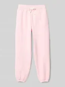 Spodnie i spodenki dla chłopców - Spodnie dresowe z wpuszczanymi kieszeniami i elastycznym pasem - miniaturka - grafika 1