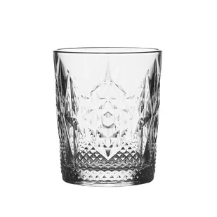 Bormioli Rocco 666218 Stone szklanka do whisky, 390 ml, szkło, przezroczyste, 6 sztuk - Szklanki - miniaturka - grafika 1