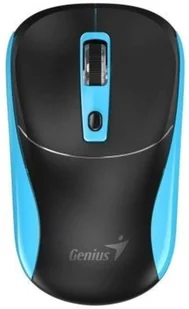 Mysz bezprzewodowa, Genius NX-7123, czarno-niebieski, optyczna, 1200DPI - Myszki - miniaturka - grafika 1
