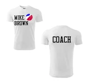 Koszulki sportowe męskie - Trener BASKETBALL Koszulka MIKE BROWN junior - miniaturka - grafika 1