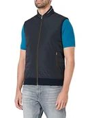 Garnitury - bugatti Męska kamizelka 8800-25052, granatowa, normalna - miniaturka - grafika 1