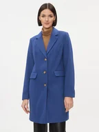 Płaszcze damskie - Vero Moda Płaszcz przejściowy 10288831 Niebieski Regular Fit - miniaturka - grafika 1