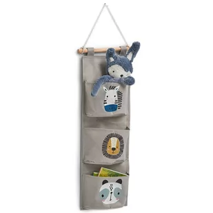 Organizer wiszący na zabawki 81,5 x 35 cm ZELLER 14287 - Kosmetyczki, organizery i kuferki - miniaturka - grafika 1