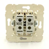 Wyłączniki światła i elektryczne - EFAPEL LOGUS90 ŁĄCZNIK ZWIERNY PODWÓJNY 21156 - miniaturka - grafika 1