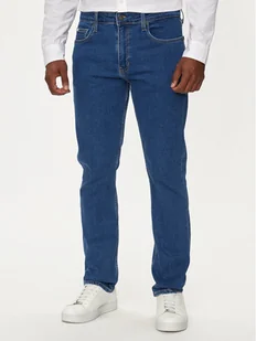 Guess Jeans Jeansy M4YA1C D5DM2 Granatowy Slim Fit - Spodnie męskie - miniaturka - grafika 1