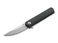 Noże - Boker Nóż składany Plus Kwaiken Compact Flipper Marble Carbon (01BO231) T 01BO231 - miniaturka - grafika 1