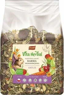 Vitapol Karma uzupełniająca Vita Herbal dla królika 400g ZVP-4312 - Karma dla gryzoni - miniaturka - grafika 1