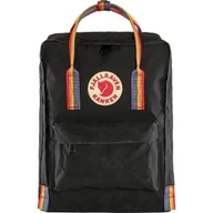 Plecaki - Fjallraven, Plecak, Kanken Rainbow 550-907, czarny, 16L - miniaturka - grafika 1