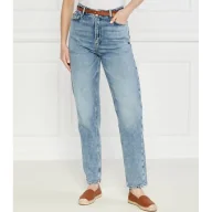 Spodnie damskie - BOSS ORANGE Jeansy C_RUTH HR 5.0 | Mom Fit - miniaturka - grafika 1