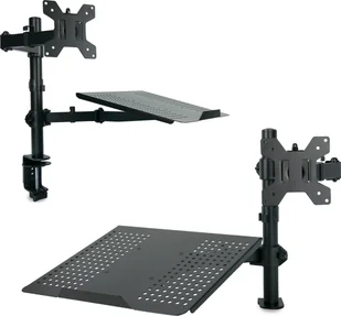 HDWR Uchwyt do laptopa mocowany do biurka, HDWR SolidHand-L01 - Uchwyty do monitorów - miniaturka - grafika 1