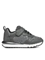 Buty dla dziewczynek - Geox Sneakersy J Fastics J46GZB 0BCBL C9002 D Szary - miniaturka - grafika 1