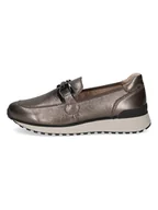 Mokasyny damskie - Caprice Mokasyny w kolorze srebrnym - miniaturka - grafika 1