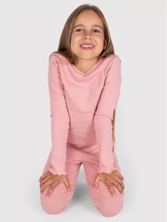 Bluzy dla dziewczynek - Coccodrillo Bluzka ZC1143102EVG Różowy Regular Fit - grafika 1