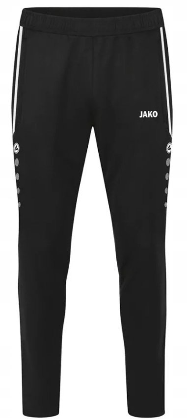SPODNIE TRENINGOWE DRESOWE JAKO ALLROUND 8489-800-S CZARNE r. S